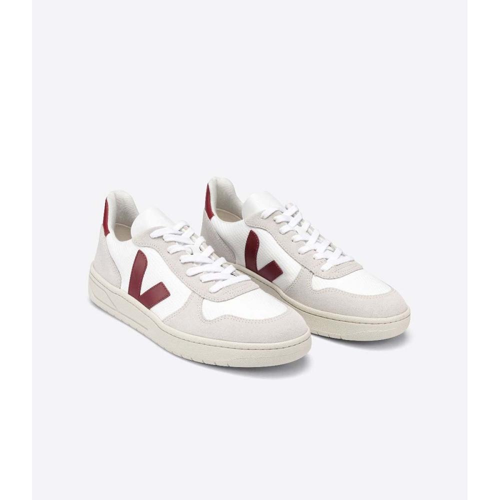 Αθλητικά Παπούτσια ανδρικα Veja V-10 B-MESH White/Red | GR 330XYU